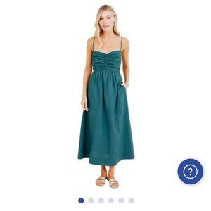 Mirth Deia Dress in Spruce